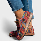 Lison | Damen Ultra-Leichte Komfortschuhe – Schuhe Leicht Beweglich – Rot