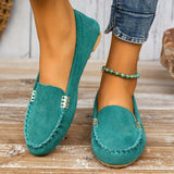 Mitsuko - Lässiger Rutschfester Loafer – Türkis
