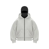 Ninja™ | Einzigartiger Unisex-Hoodie für Alle – Hellgrau