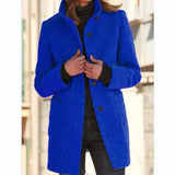Zenny | Elegante Windbreaker-Jacke – Dunkelblau