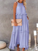 Fien | Elegantes Sommerkleid – Lila