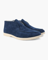 Mason | Slip On Mid Cut Men's Suedeloafer – Marineblau
