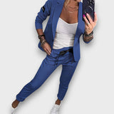 Verena – Zweiteiliges Set mit stillvoller Leichtigkeit – Blau