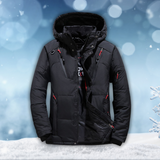 Herren Winterjacke | Funktionaler Schnitt für kalte Tage – Schwarz