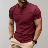 Herren Klassisches Polo Shirt | Eleganter Casual Look – Rot