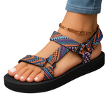 Selenaa – Bunte Komfort-Sandale – Mehrfarbig 2