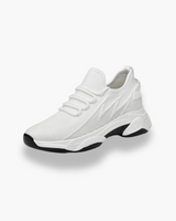 Herren Atmungsaktive Sportschuhe | Leicht und Vielseitig Sneaker – Weiß