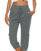 Damen Bequeme Freizeithose | Sportlich – Grau