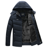 Fleece-Parka - LOTHAR – Marineblau