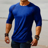 Stilvolles Herren Slim Fit Stretch Shirt - Felix – Blau
