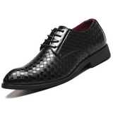 Tristan - Schnürschuhe aus Leder für Herren – Schwarz