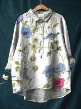Amber | Bluse mit Blumenmuster – Floral 6