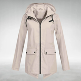 Aryln -Wasserdichte Jacke – Aprikose