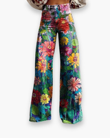 Damen Elegante Stoffhose | Vielseitig und Bequem – Gänseblümchen