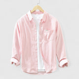 Chloe | Gestreiftes Top mit Stil – Rosa