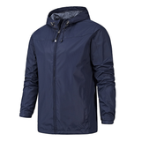 Herren Regenjacke | Wasserdichte – Dunkelblau