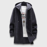 Kian| Vielseitige Unisex-Jacke für kalte Tage – Dunkelgrau