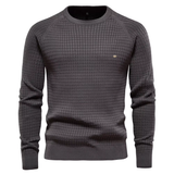 Sebastien –  Bequemer und stilvoller Pullover für Männer. – Grau