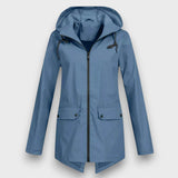 Wenara – Regenjacke mit Kapuze – Blau