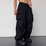 Curtis - Lockere, schnell trocknende Cargo-Hose – Schwarz