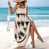 Iveth - Bohemian Maxikleid – Creme (Fast ausverkauft)
