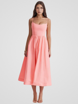 ELARA BLOOM MIDIKLEID – Rosa