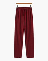 Herren Bequeme Hose | Slim Fit – Rot