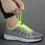 Damen Sportschuhe mit Schnürung | Leichte Fitnessschuhe für Alltag – Grün
