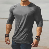 Stilvolles Herren Slim Fit Stretch Shirt - Felix – Grau