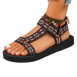 Selenaa – Bunte Komfort-Sandale – Mehrfarbig 3