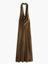 Elegantes Damen Outfit – Weste & Palazzo-Hose Zweiteiler – Braun