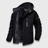 Lennart | Modische und bequeme Fleecejacke – Schwarz