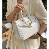 Große Designer-Handtasche Für Frauen | Crossbody – Weiß