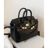 Große Designer-Handtasche Für Frauen | Crossbody – Schwarz