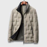 Linus | Elegante und moderne Steppjacke – Khaki