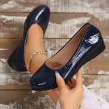 Zatia – Atmungsaktive Keilschuhe Aus Leder – Blau