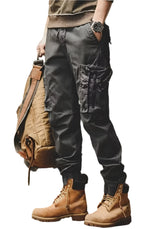 Emil UrbanEase Cargo-Hosen – Entspannte Passform Utility-Hosen mit Mehreren Taschen – Grau