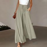 Damen Bequeme Elegante Freizeithose | Ideal Für Alltag und Freizeit – Grau