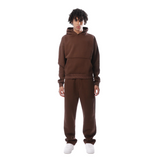 Moderner Unisex Trainingsanzug – Braun