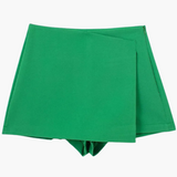Vibrante Skort für Frauen - Bequem und Elegant für den Sommer – Grün