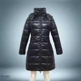 Stylisch – warmer daunenparka – Schwarz