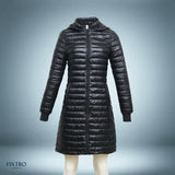 Stylisch - daunenparka – Schwarz