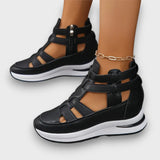 Serel – Orthopädische Aktivsandalen – Schwarz