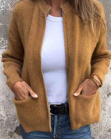 ERA - BAUMWOLLSTRICKCARDIGAN – Braun