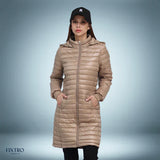 Stylisch - daunenparka – Beige