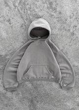 Gemütlicher Unisex Alltags Hoodie – Hellgrau