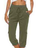 Damen Bequeme Freizeithose | Sportlich – Dunkelgrün