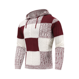 NILS - Stylischer und eleganter Pullover aus Maschenware – Rot