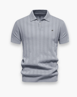 Herren Atmungsaktives Poloshirt | Stilvolles Design – Grau