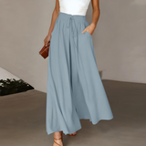 Damen Bequeme Elegante Freizeithose | Ideal Für Alltag und Freizeit – Blau